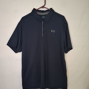 Under Armour Men's Dark Blue Polo